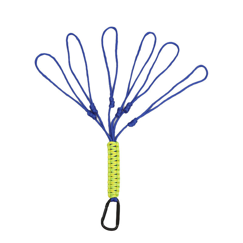 Брелок из паракорда с карабином, военный плетеный шнур, веревка, темляк, аварийный узел, инструменты для выживания на открытом воздухе для ключей/мужчин/женщин