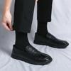 Male Shoes Slip On Outdoor Fashion Men Casual Shoes High Quality Leather Classic Male Business Loafers Men Moccasins