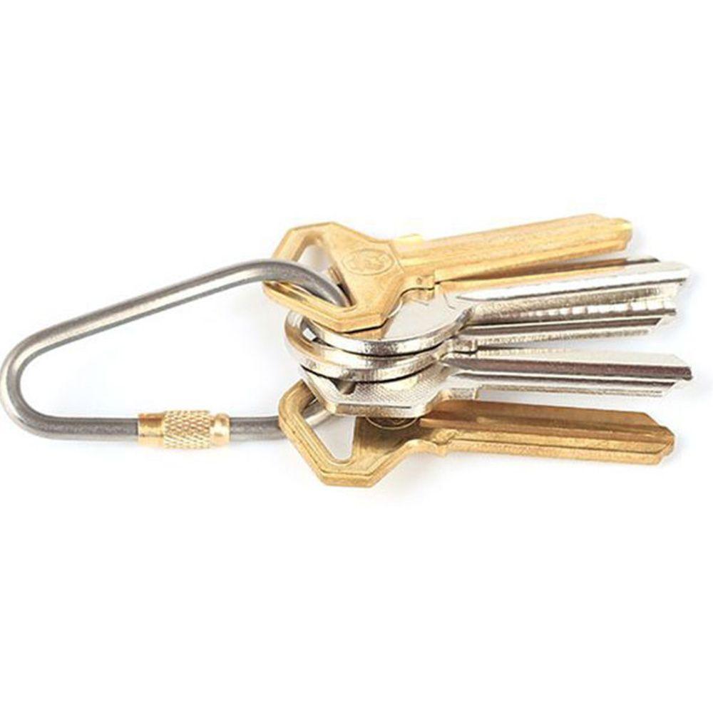 Buckle Backpack Buckle Outdoor Camping Carabiner TC4 Titanium Keychain Lightweight Hanging Buckle