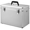 Box LL Hard Aluminum 26L Holds Large SLR Includes Shoulder AC-02 Case, Case, Capacity, Cameras, Strap, Silver, ALC-AC02-LL