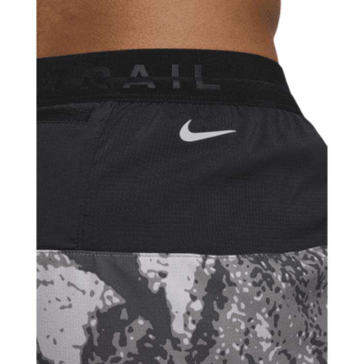Nike Шорты повседневные мужские с принтом, средней посадки, облегающие, серые FV9949-010