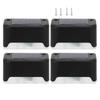 4Pcs Solar Wall Light LED Garden Fence Lamp for Outdoor Landscape Lighting Decoration