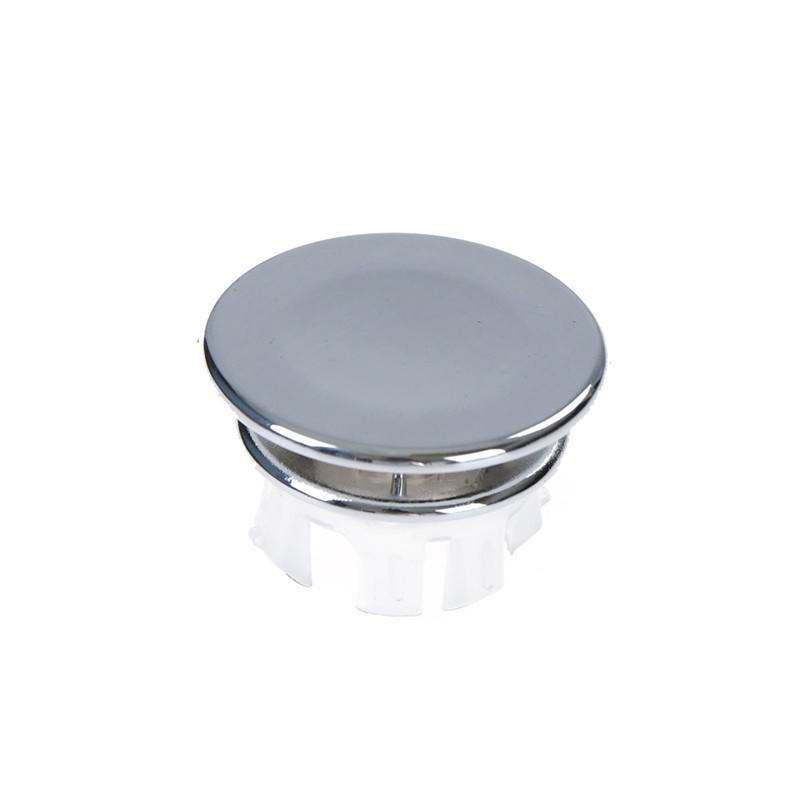 2 шт. круглая крышка перелива аккуратная отделка хромированная раковина для ванной комнаты запасная замена