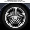4pcs ABS Wheel Center Hub Caps Silver Tone Rim Hub Caps Durable Hub Cap Covers  Universal Fit