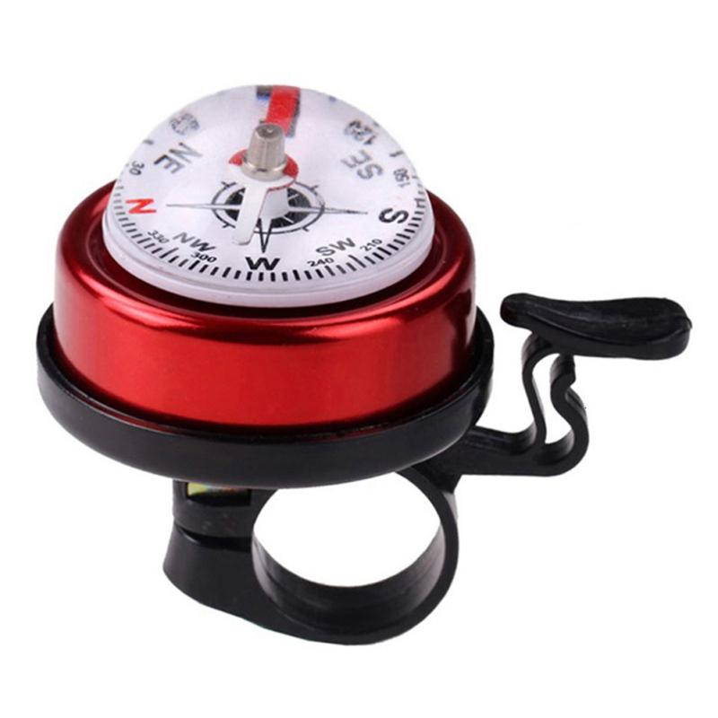 Aluminum Alloy Bicycle  Compass Horn Bike Bell Cycling Accessories