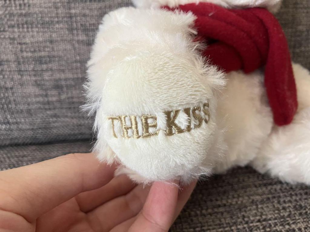 [USED] Plush Teddy Bear THE KISS