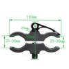 Tactical Flashlight Mount Bracket Adjustable 25-30mm Dia Clip for Patrol Hunting Camping Outdoor Adventure