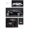 Масштаб 1/18 1936 Benzs 500K Alloy Classic Car Model Diecast Metal Retro Vehicles Car Model Simulation Sound and Light Children Toy Toy Gift