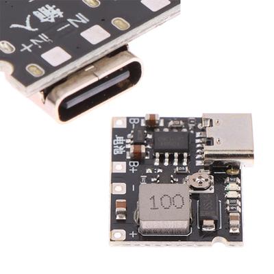Модуль быстрой зарядки литиевых аккумуляторов Usb Type-C 2A Lithium Li-Ion 18650 3,7 В 4,2 В, плата зарядного устройства для аккумуляторов, модуль повышения постоянного тока