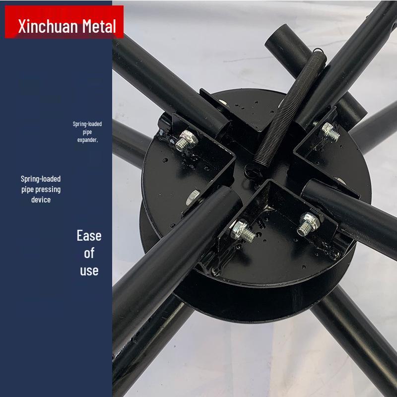 Geothermal Floor Heating Pipe Laying Bracket and Water Manifold Coil Winder