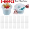 30 шт. носки для бассейна, фильтр для бассейна, носки для бассейна, корзина для скиммера, эластичная нейлоновая сетка, фильтр для бассейна, носки для хранения листьев и мусора