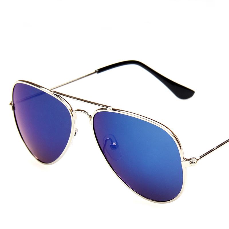 Fashion Children's Mercury Glasses Sunglasses Pilot Color Film Boy Girl Dark Glasses Unique