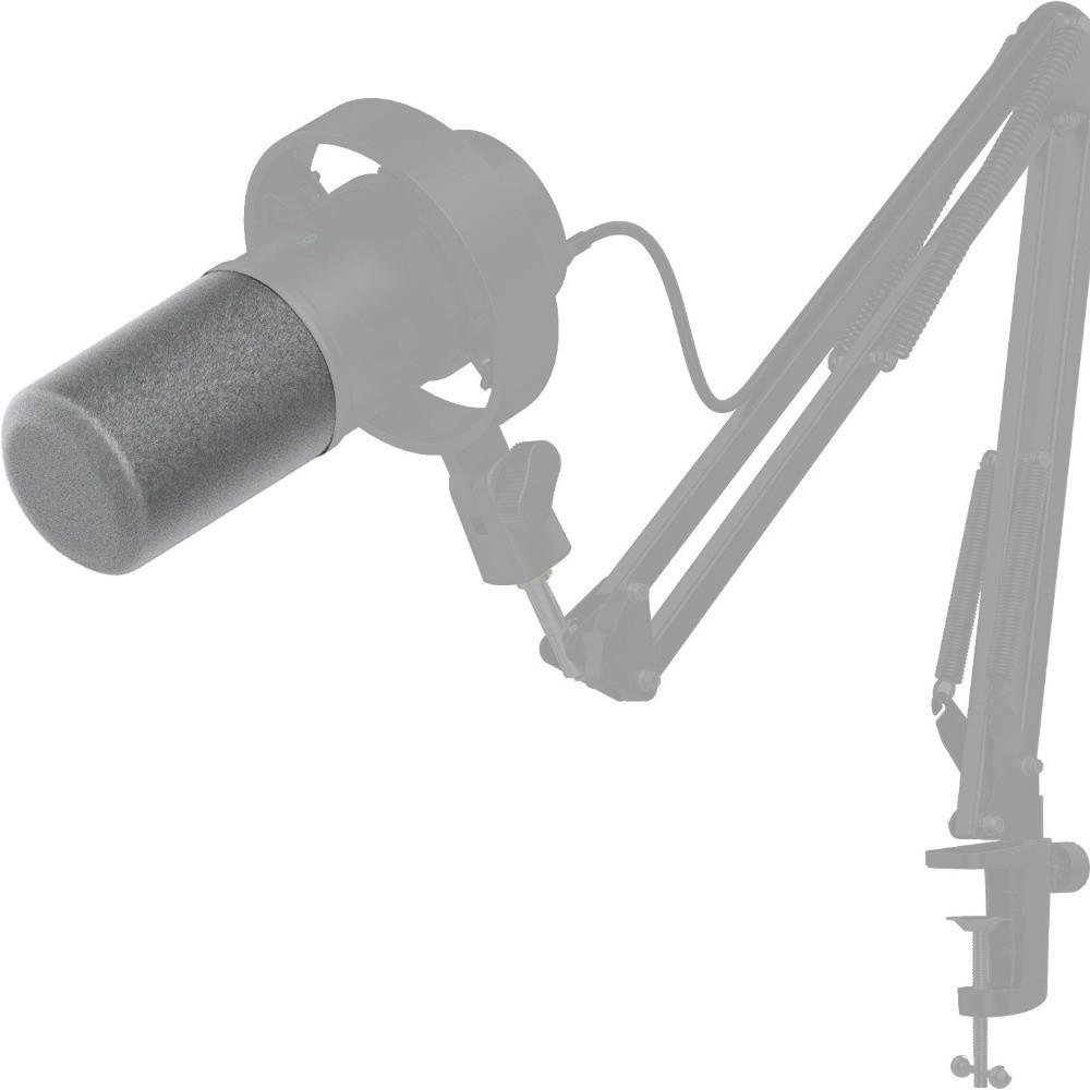 1 шт. Сменная ветрозащитная крышка для микрофона, ворсистая губчатая пена, ветрозащитная крышка для микрофона для FIFINE Amplitank K688, крышка поп-фильтра