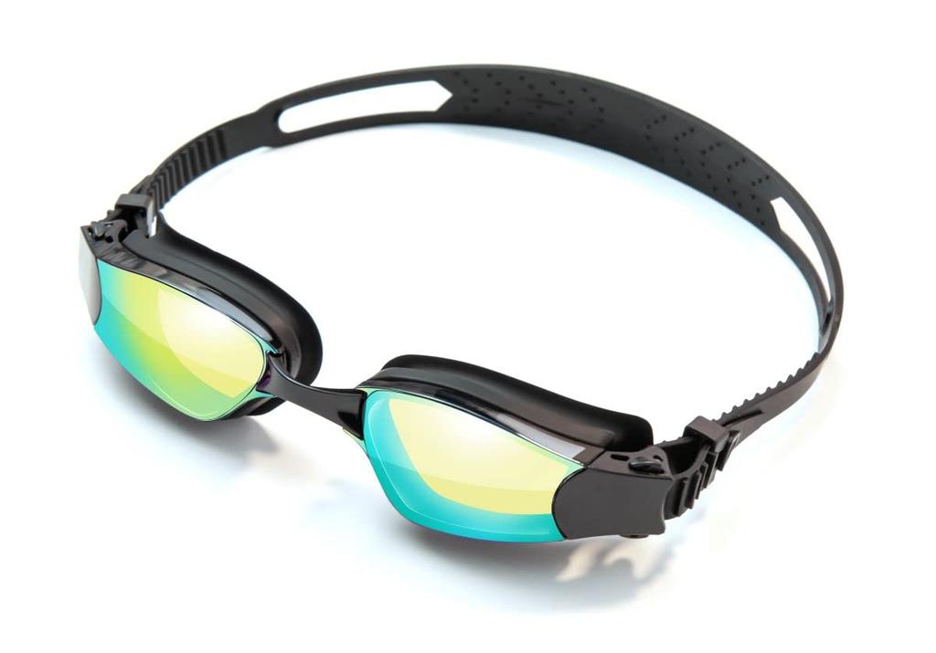 KOZUMUWAN Swimming Goggles for Soft Silicone Nose Clear Wide Field of Suitable for Adults and Professional UV Nose Protective Case Adults, Anti-Fog,