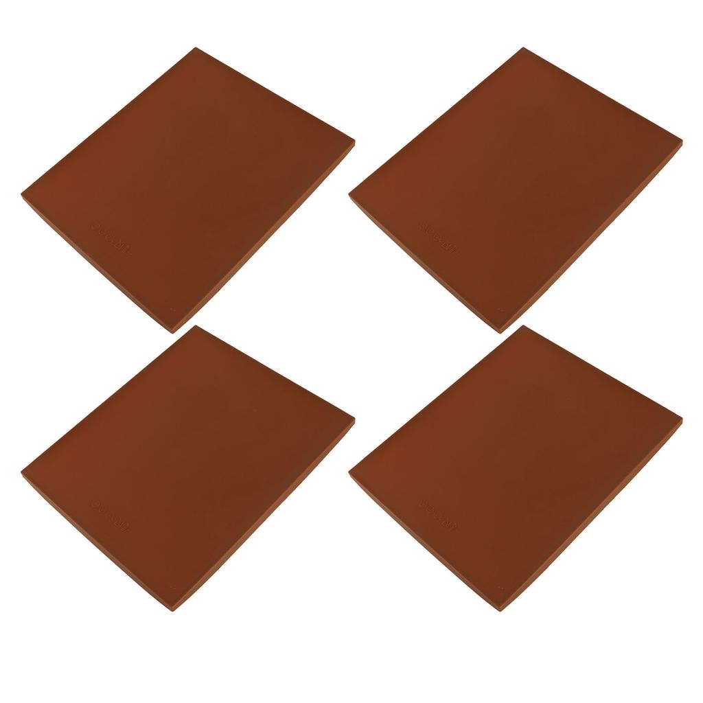 4 шт. Силиконовые коврики для дегидратора Пищевой класс Высокая термостойкость Предотвращают прилипание Поддоны для дегидратора фруктов с краем