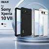 Прозрачный чехол для Sony Xperia 10 VII с бампером-подушкой безопасности, TPU, защита от отпечатков пальцев CA0002