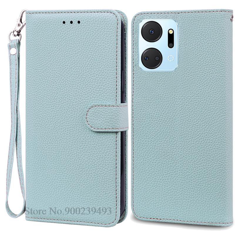 Чехол для Honor X7A Чехол для Huawei Honor X7A Силиконовый кожаный чехол-кошелек Чехол для телефона Honor X7A Coque Fundas Shell