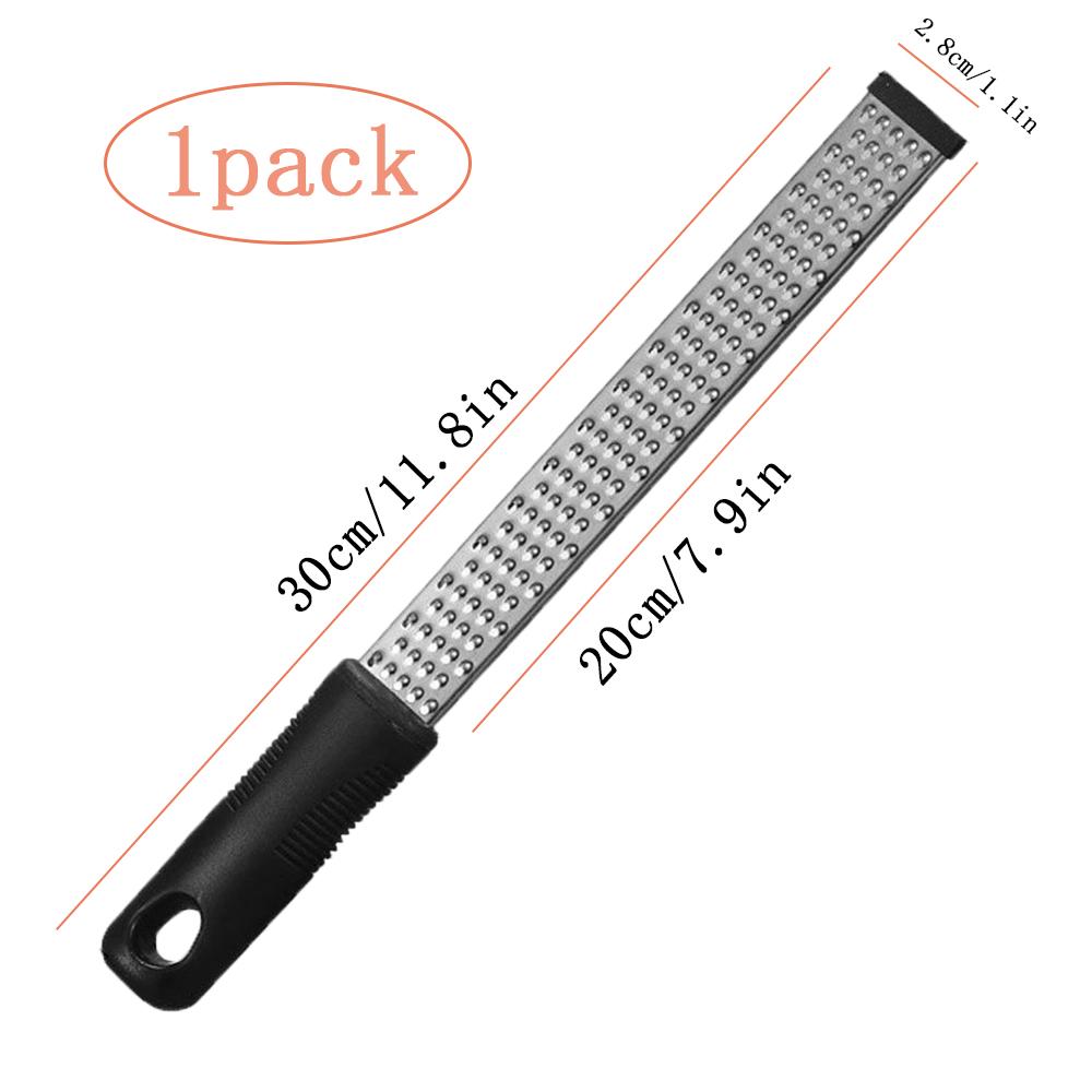 Lemon Zester & Cheese Shredder | Professional-Grade Garlic Grater Micro Plane Grater Zester| Non-Slip Grip, For Cheese, Ginger