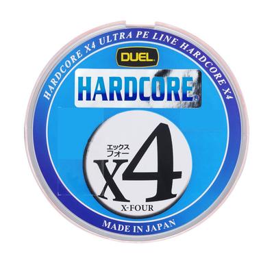 DUEL PE Леска HARDCORE X4 Маркировка x 5 Цветов Леска Рыболовные Снасти Высокая Прочность Высокая 200м Маркировка x 5 Цветов H3279 Система/10м [Леска