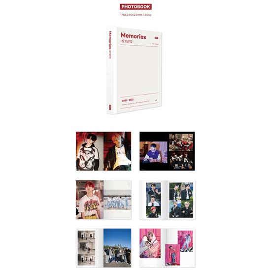 WEVERSE Shop ENHYPEN Memories : STEP 2 DIGITAL CODE + DVD + PIECES OF MEMORIES [2021-2022] SET