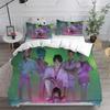 KPop D-Demon Hunters EU Single Halloween Costume Bedding Set - 2-3 Piece Comforter Quilt Duvet Cover Pillow Case Sets