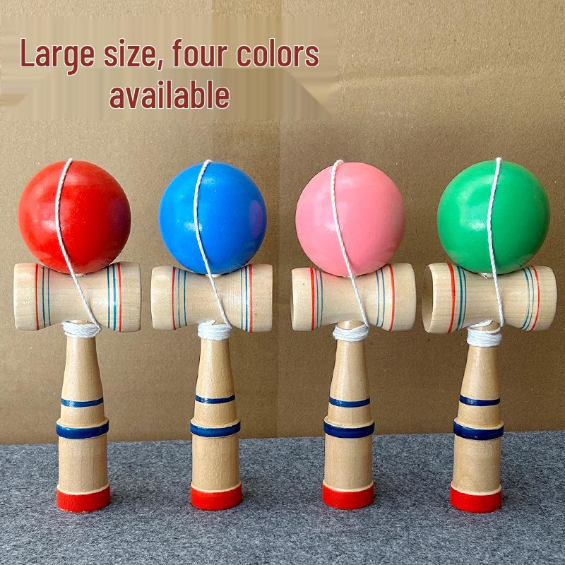 Кендама Японская Традиционная Игрушка для Развития Навыков для Начинающих и Детей