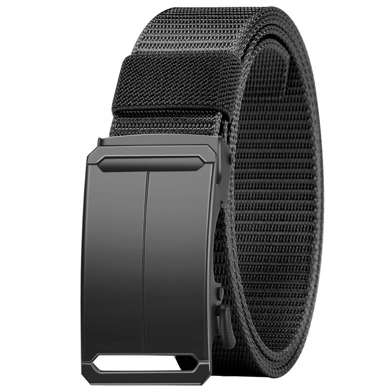 Trendy Luxury Brand Men Business Belt Casual Durable Braided Belt Weave Waist Band