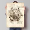 Rolex Insides Da Vinci Metal Poster Pictures Wall Decoration Items Customizable Metal Tin Signs for Wall Art Decoration Man Cave