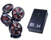 Air Conditioning Fujin Clothing 2022 Exclusive Model RD9290J Lithium Ion RD9210H High Power Angled Fan Set Black Black Red Fan SUN-S &