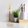 Calligraphy Pen Holder Brush Character Hanging Organizer Desktop Accessory Rack