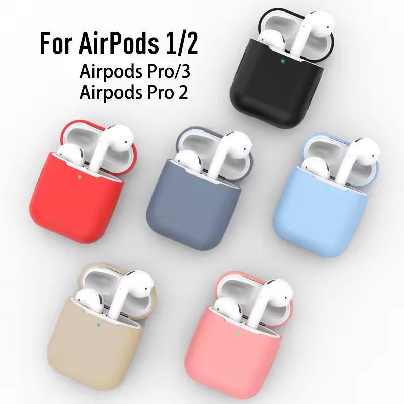 Silicone Earphone Cases For Airpods 1/2 3 Pro 2 Case Headphones Case Protective Case For Apple Airpods Pro 2 Airpods Covers