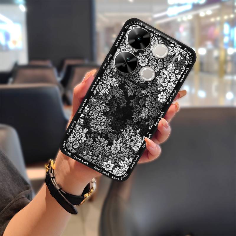 Противоударный модный дизайнерский чехол для телефона Itel P65/P671L Graffiti Back Cover Водонепроницаемый мягкий чехол с защитой от пыли и полной защитой от попадания пыли TPU