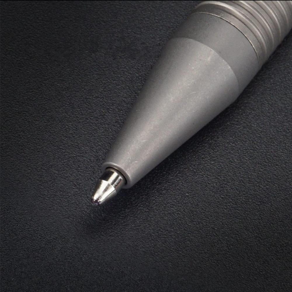 Titanuim Alloy Pen Grey Action Pen Daily Writing Bolt Action Pen Daily Use