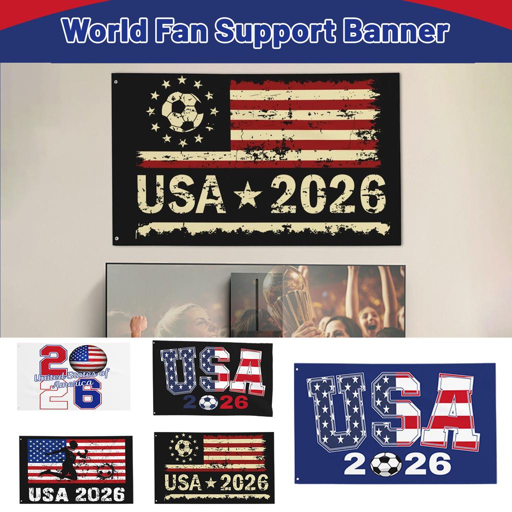 3x5 фута Мировой флаг США Баннер для поддержки фанатов