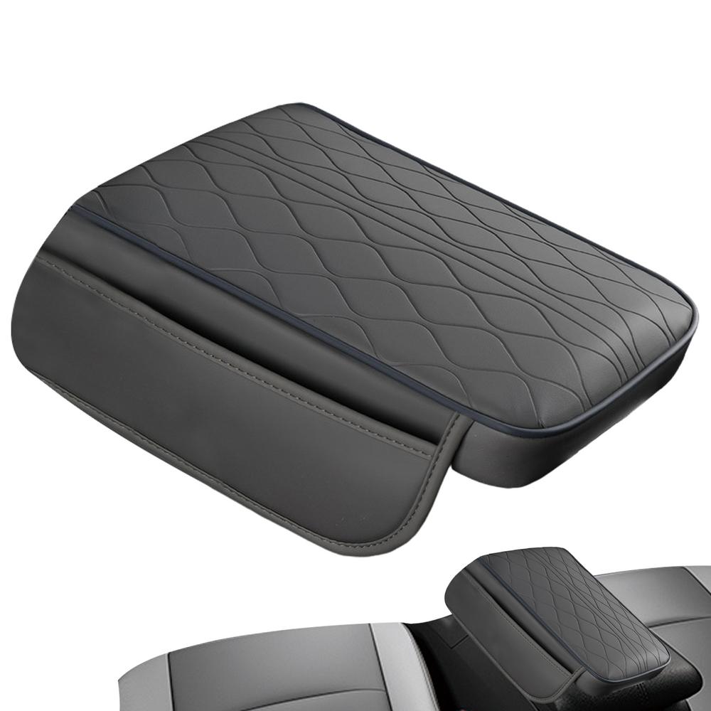 Подлокотник автомобиля Подушка водонепроницаемая кожаная центральная консоль подлокотник карманы для хранения 2 в 1 автомобильный подлокотник сидение ящик протектор мягкий