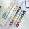 200 листов/набор Пастельные липкие заметки Моранди Набор Линейка ПЭТ-лента Индексные вкладки и закладки для страниц Журналы Планировщики Школьные и офисные принадлежности Блокнот для заметок