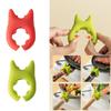 Anti-scalding Pan Side Scoop Clamp Heat-resistant Shovel Fixing Clip  Kitchen Household Tools