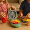 Kitchen Toy - SHOP-STORY - Sound and Light Waffle Maker - Magic Waffles - Battery Operated - From 3 Years