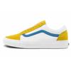 Old Skool Classic Versatile Casual Low-Top Skate Shoes Unisex Sneaker White Yellow Blue VN0A38G19XF