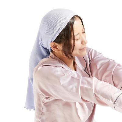 [Набор из 2 штук] HAHONICO happylife Ночной колпак для волос Silk Moon (фиолетовый)