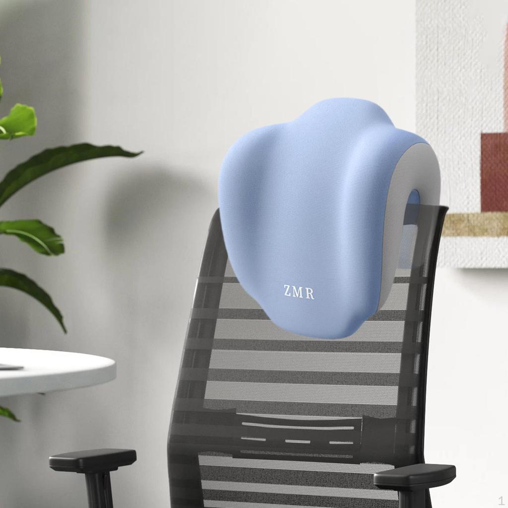 Подголовник из пены с эффектом памяти, стул, стол, поддержка шеи, нескользящая подушка для длительного сидения