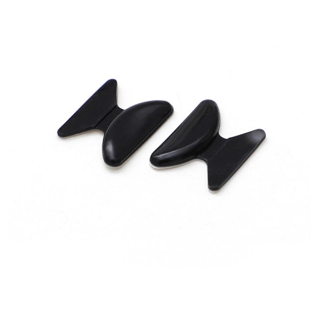 5 пар очков, носовые упоры, клейкие силиконовые носовые упоры, нескользящие прозрачные тонкие носоупоры для очков, очков для зрения, солнцезащитных очков