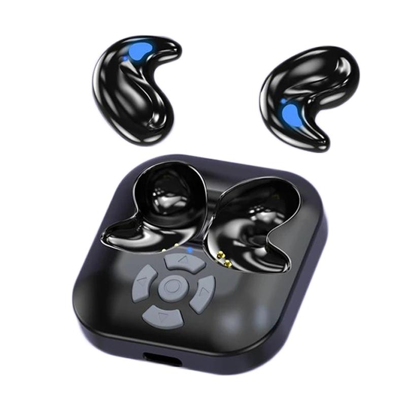 Wireless Watch Earphones Support Short Video Control For Tiktok HiFi Stereo Music Low Latency Sleep Earbuds Painless Wear