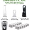 Фильтры для воды для кофеварок, совместимые с кофеварками Keurig, сменные угольные фильтры для воды (12 шт.)