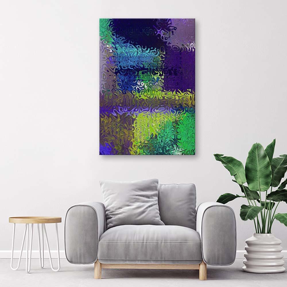 Canvas print, Purple abstraction