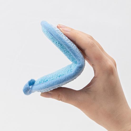 Набор из 5 губок для мытья посуды Сильная дезактивация Быстрая очистка Сетчатая поверхность Губка для чистки Кухонный инструмент для уборки