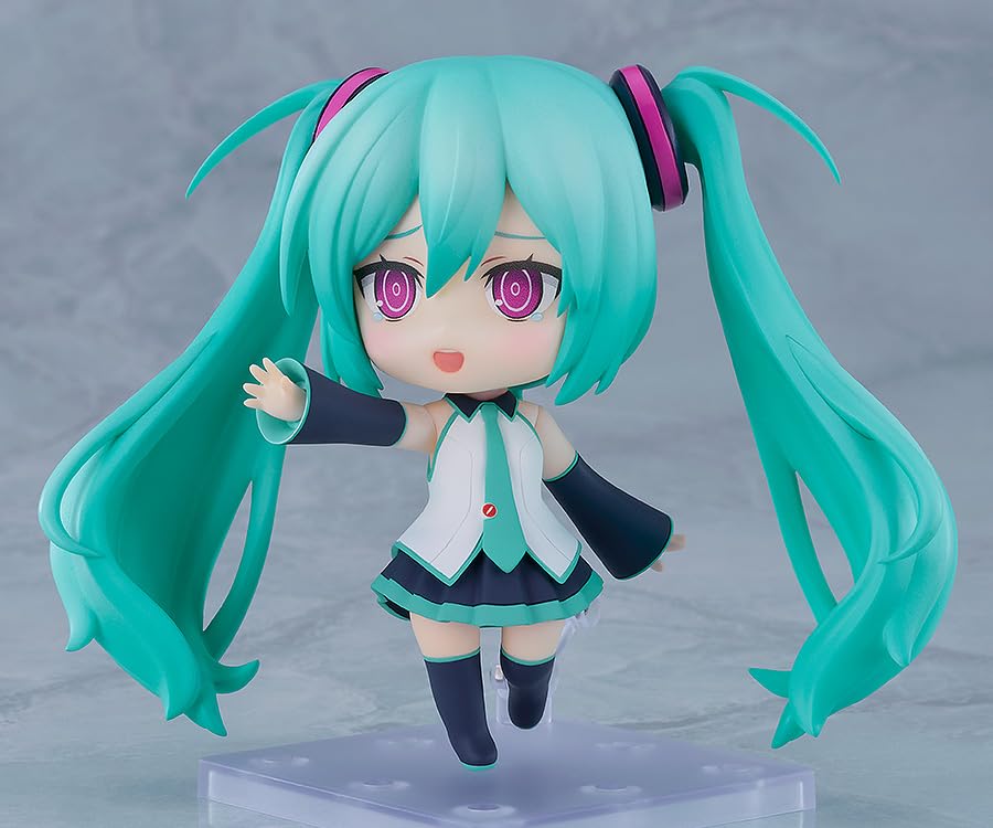 Good Smile Company Nendoroid Серия персонажей-вокалистов 01 Хацунэ Мику Хацунэ Мику Если не здесь Пластиковая окрашенная подвижная фигурка "Даже тебя любят, ты"