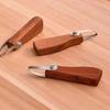 1 Pc Premium Wooden Handle Pottery & Sculpting Tool- Large Head Carving Knife for Clay and Billet Shaping