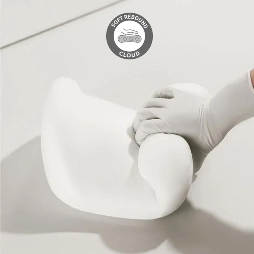 Автомобильный универсальный подголовник поясничной поддержки из пены с памятью, шейный поясничный упор, подушка-подголовник для спинки сиденья автомобиля, офисные автомобильные аксессуары для интерьера