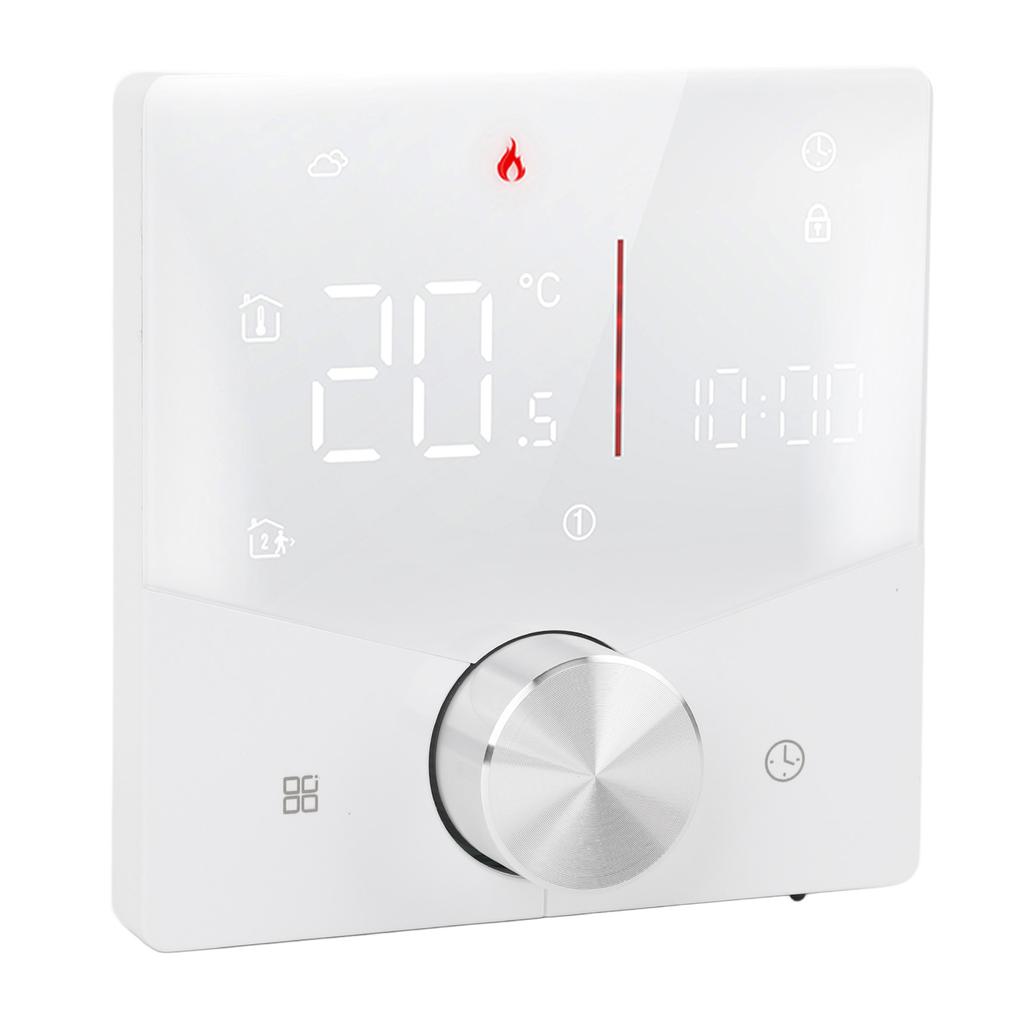 Умный термостат с голосовым управлением, приложением 5+1+1, программируемый на 6 дней и периодов, WiFi-термостат для электричества
